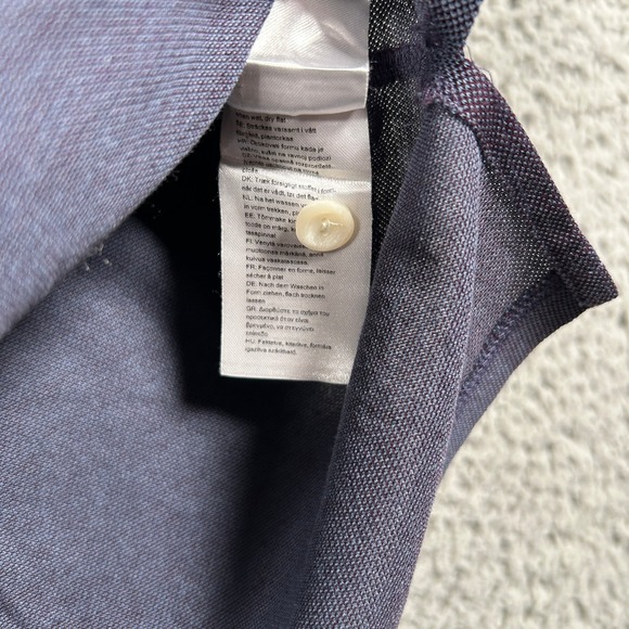 Eton Contemporary Shirt Mens XL‎ Purple Long Sleeve Button Down Dress Party - Picture 4 of 7